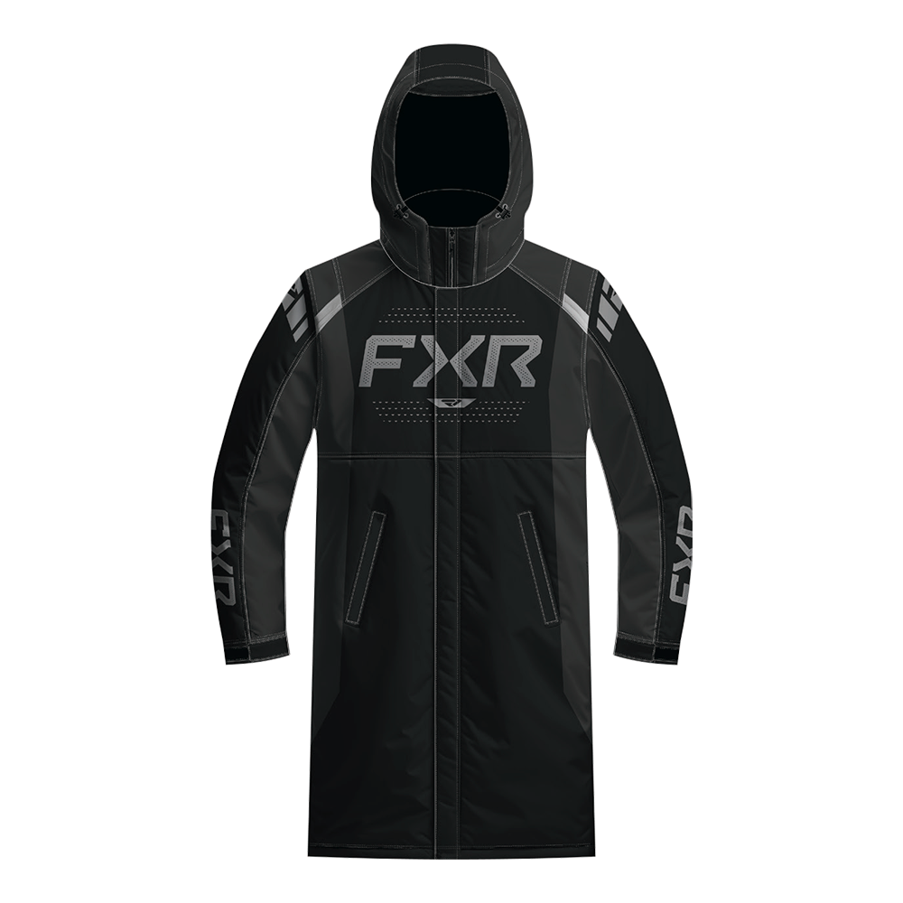 Пальто FXR Warm-Up с утеплителем Black/Char, M