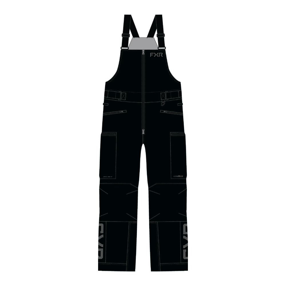 Полукомбинезон FXR Vertical MTX без утеплителя Black Ops, M