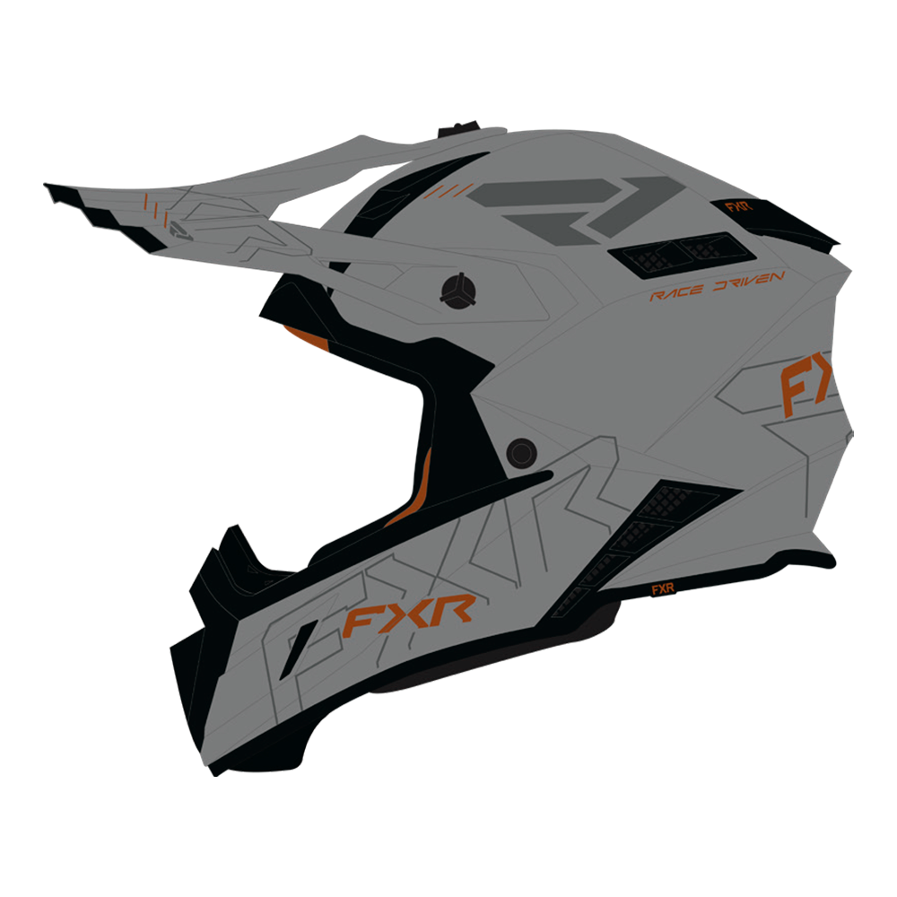 Шлем FXR Helium Prime Titanium/Kash, M