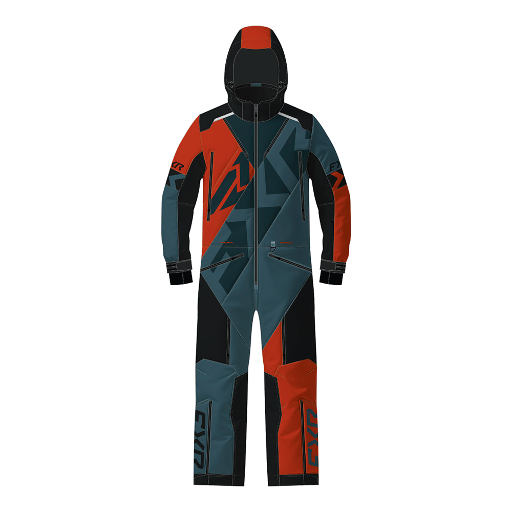 Комбинезон FXR Cold Cross CX без утеплителя Steel/Burnt Org, M