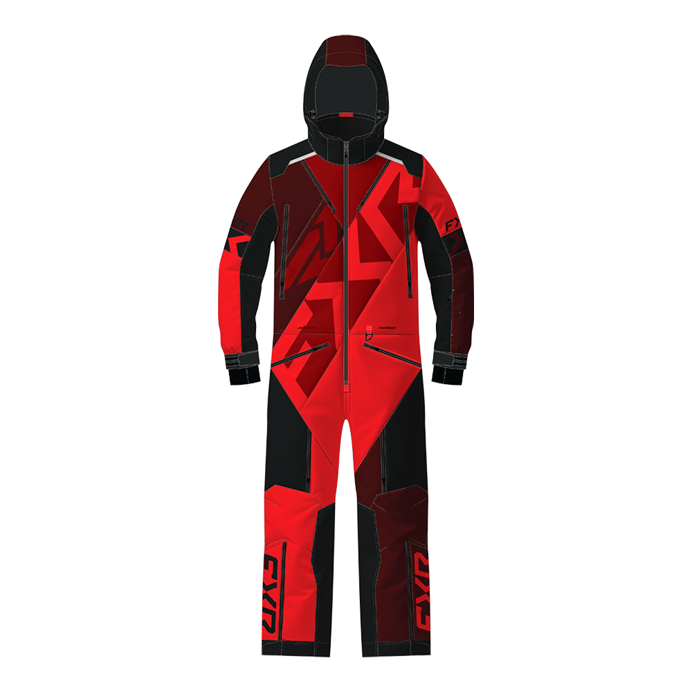 Комбинезон FXR Cold Cross CX без утеплителя Red/Oxblood, M