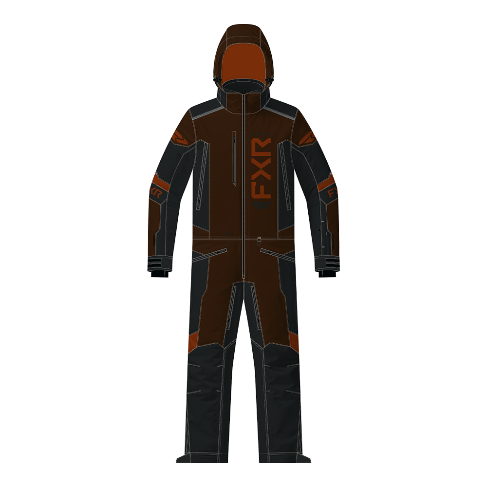 Комбинезон FXR Helium с утеплителем Kash/Black, S