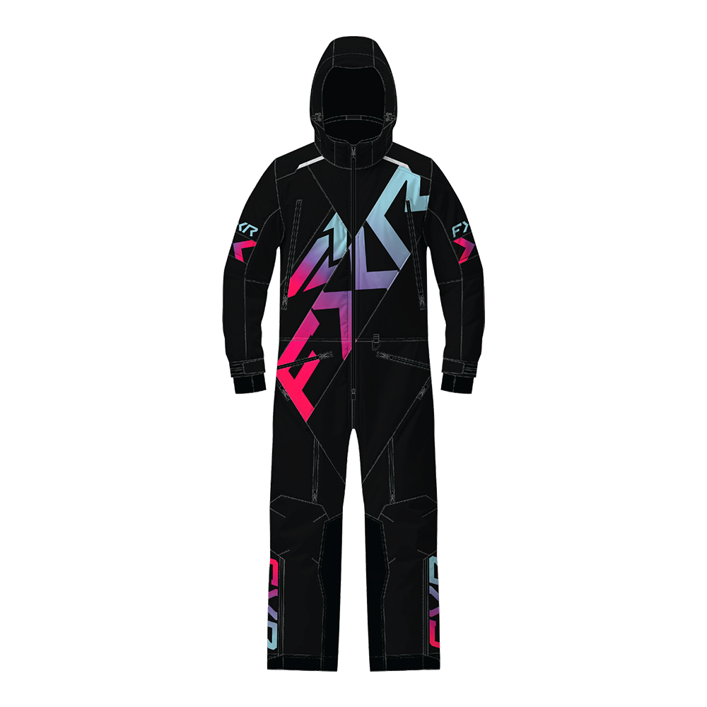 Комбинезон FXR Cold Cross CX без утеплителя Black/Twilight, 6
