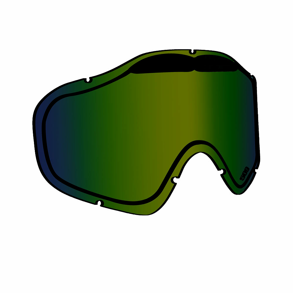 Линза 509 Sinister X5 без подогрева Green Mirror/Bronze Tint