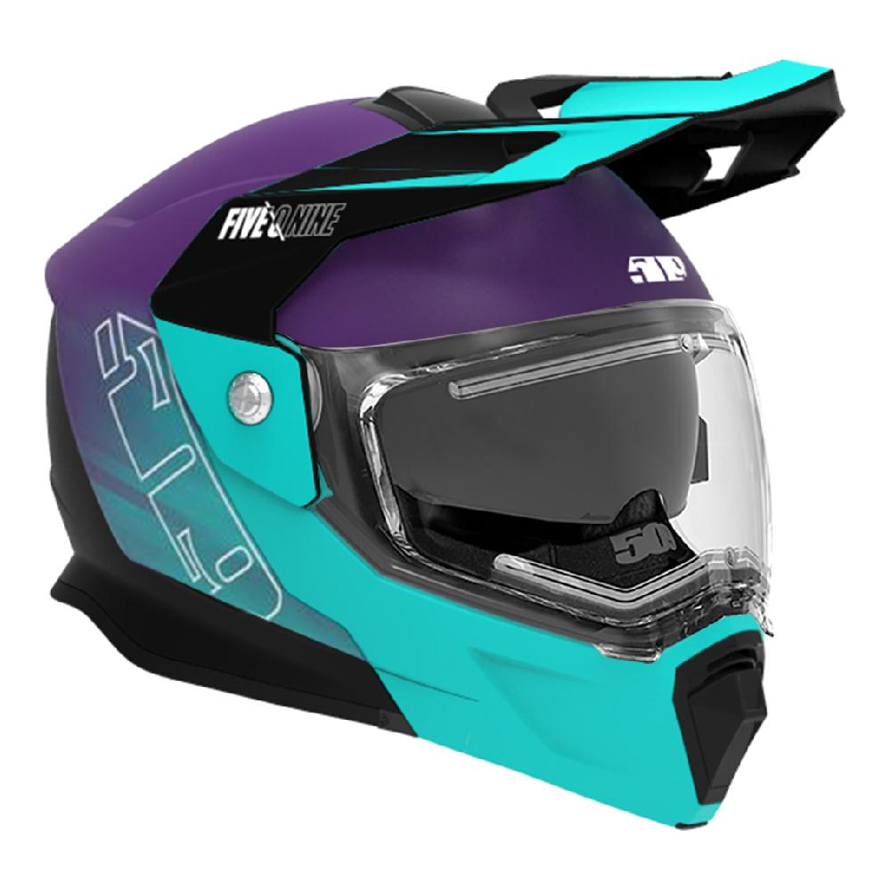 Шлем 509 Delta R4 с подогревом Galaxy Teal Purple, XS