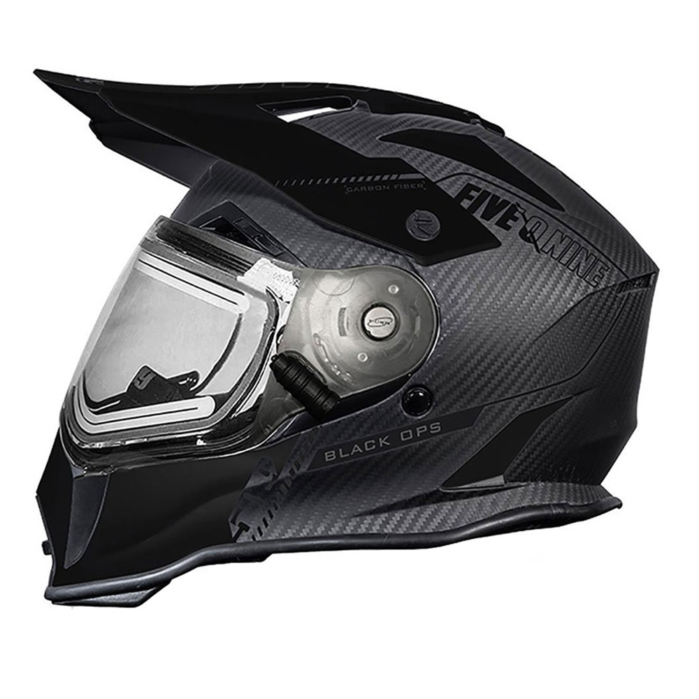Шлем 509 Delta R3L Carbon с подогревом Black Ops, MD