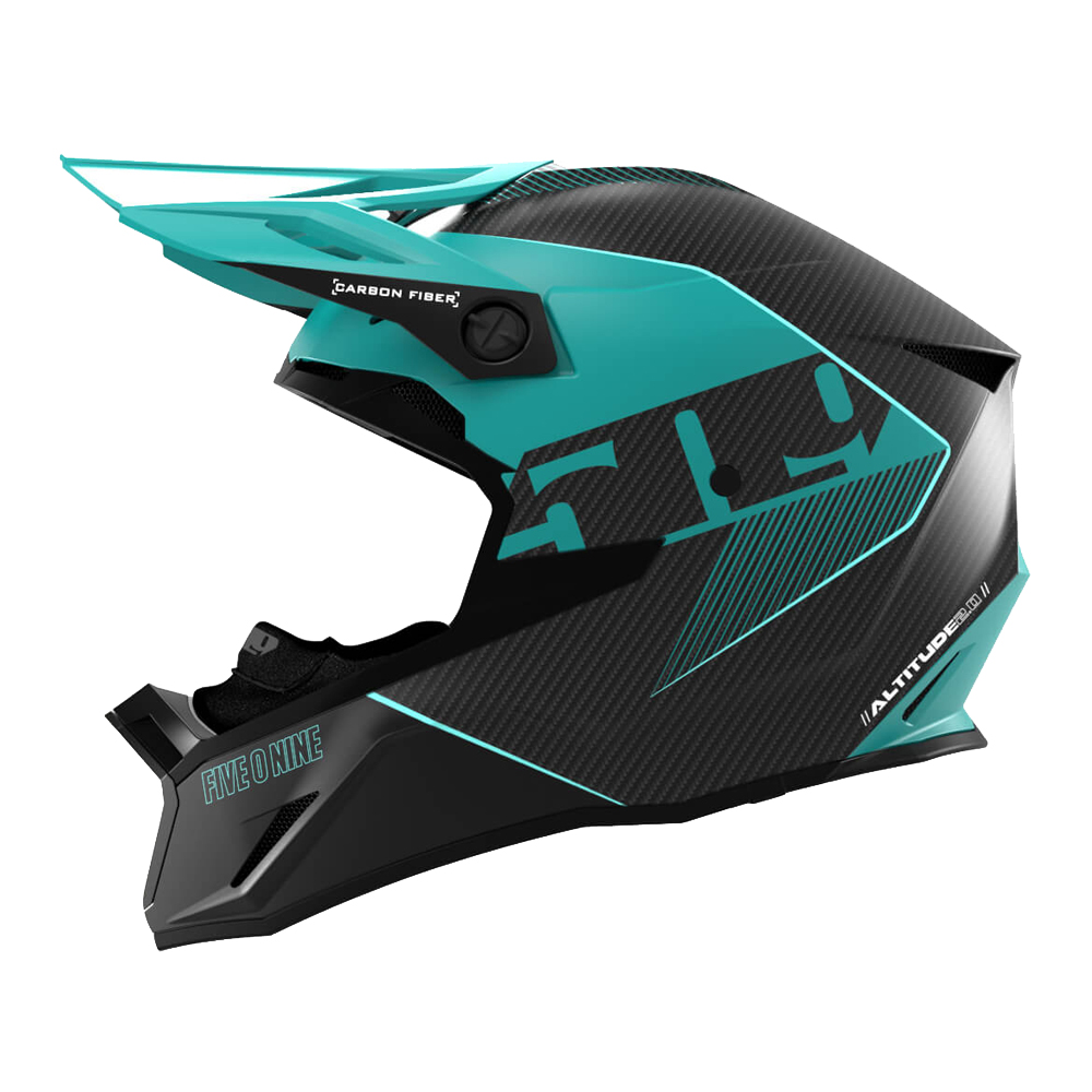 Шлем 509 Altitude 2.0 Carbon Fiber 3K Hi Flow Emerald, 2X