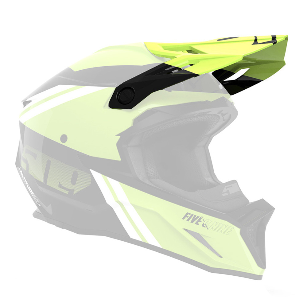 Козырек 509 Altitude 2.0 Acid Green - Carbon, ONE SIZE FITS ALL