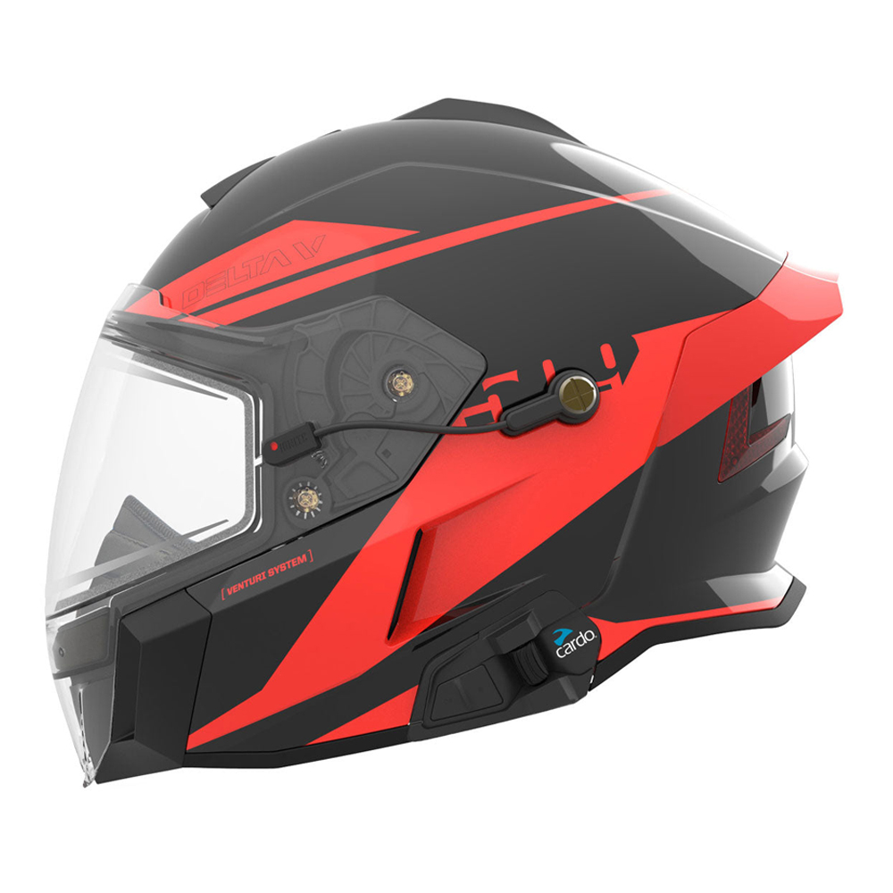 Шлем 509 Delta V Commander с подогревом Racing Red, XL