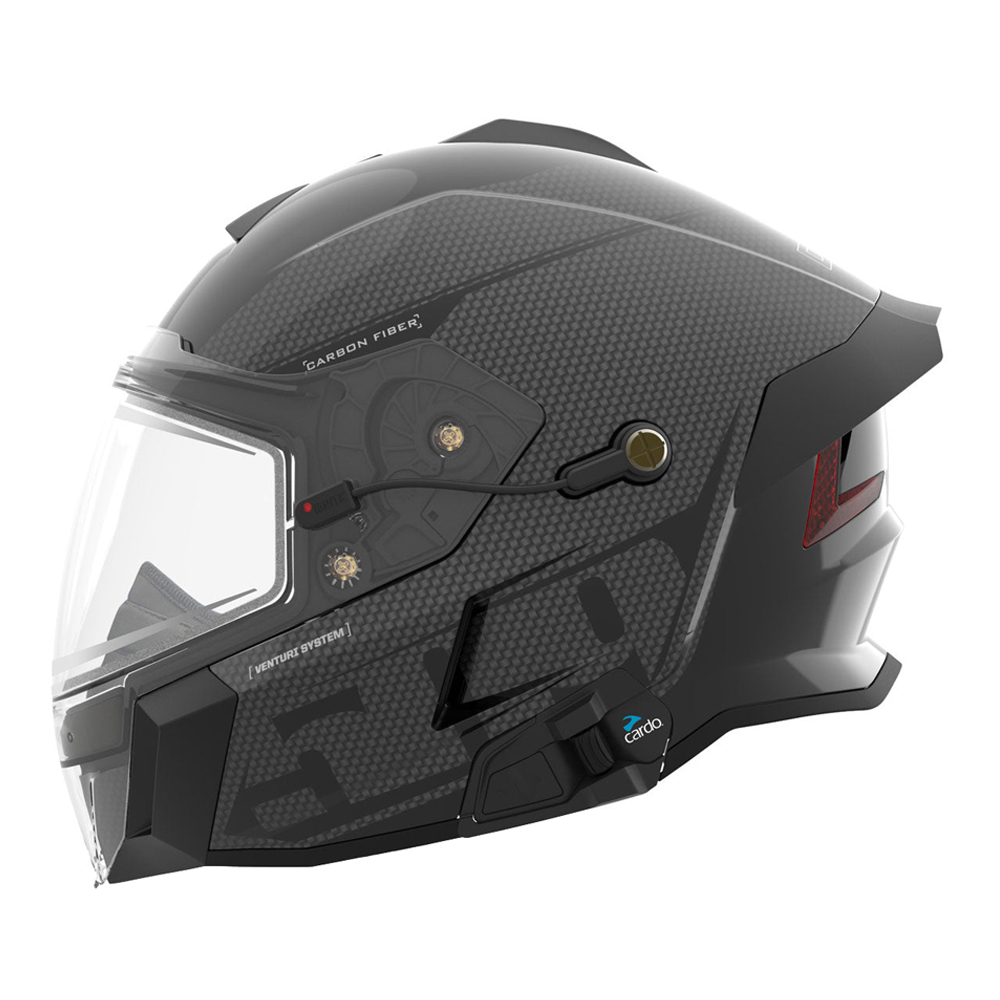 Шлем 509 Delta V Carbon Commander с подогревом Black Ops, MD
