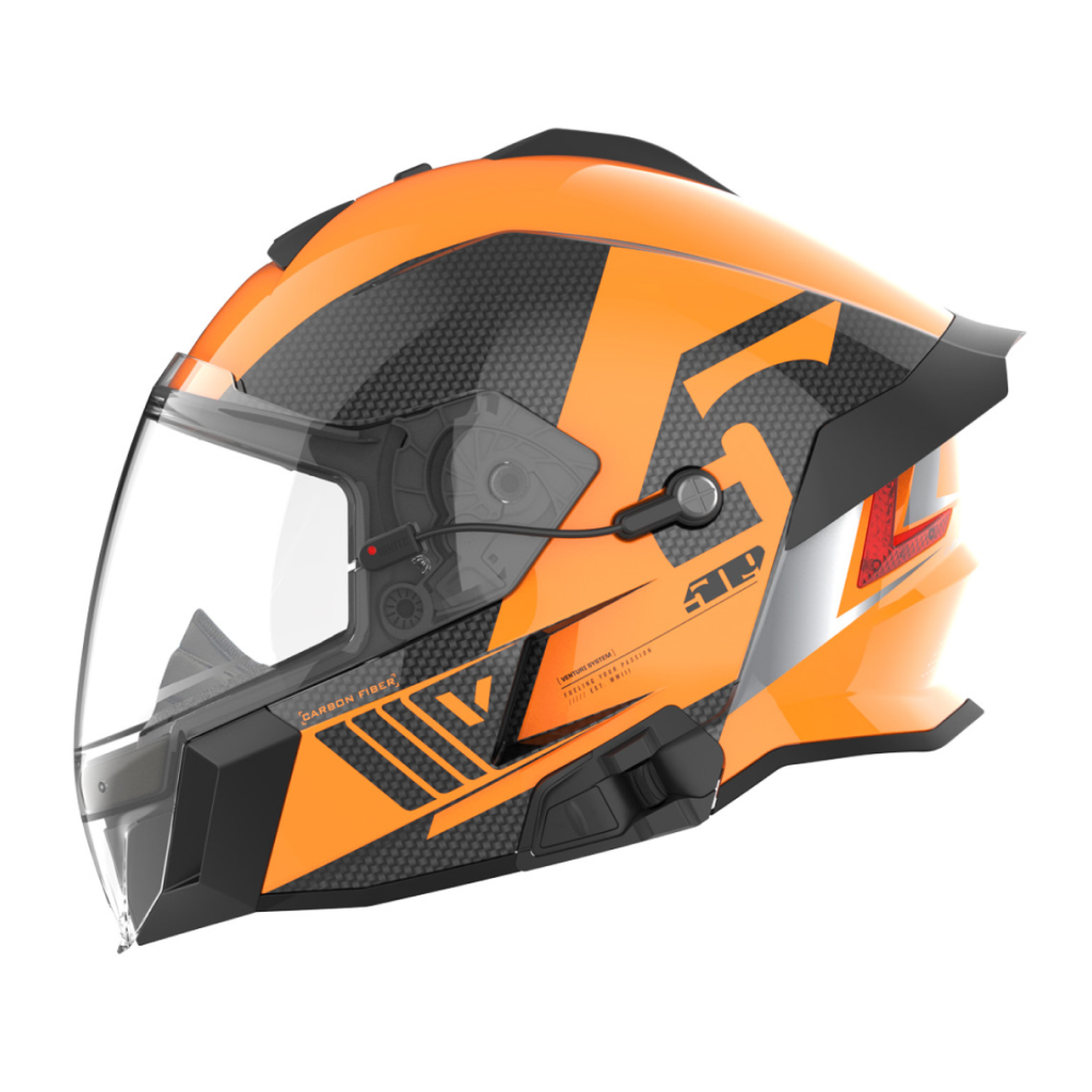 Шлем 509 Delta V Carbon Commander с подогревом Orange, LG