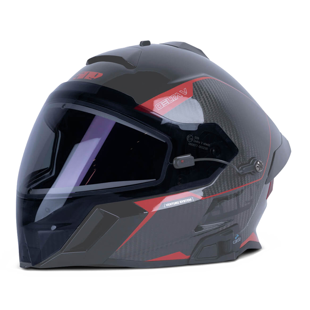 Визор 509 Delta V с подогревом Smoke Tint, ONE SIZE FITS ALL