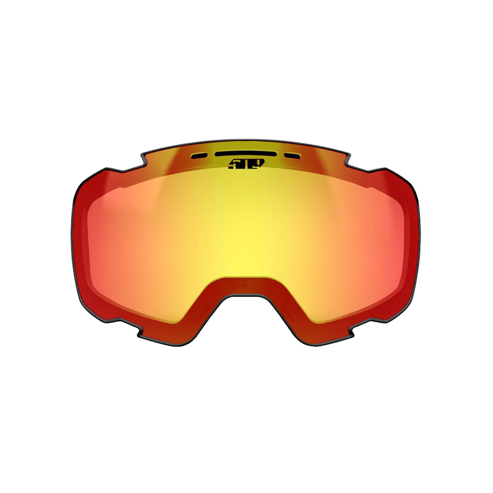 Линза 509 Aviator 2.0 без подогрева Магнитная, Fire Mirror Clear Tint