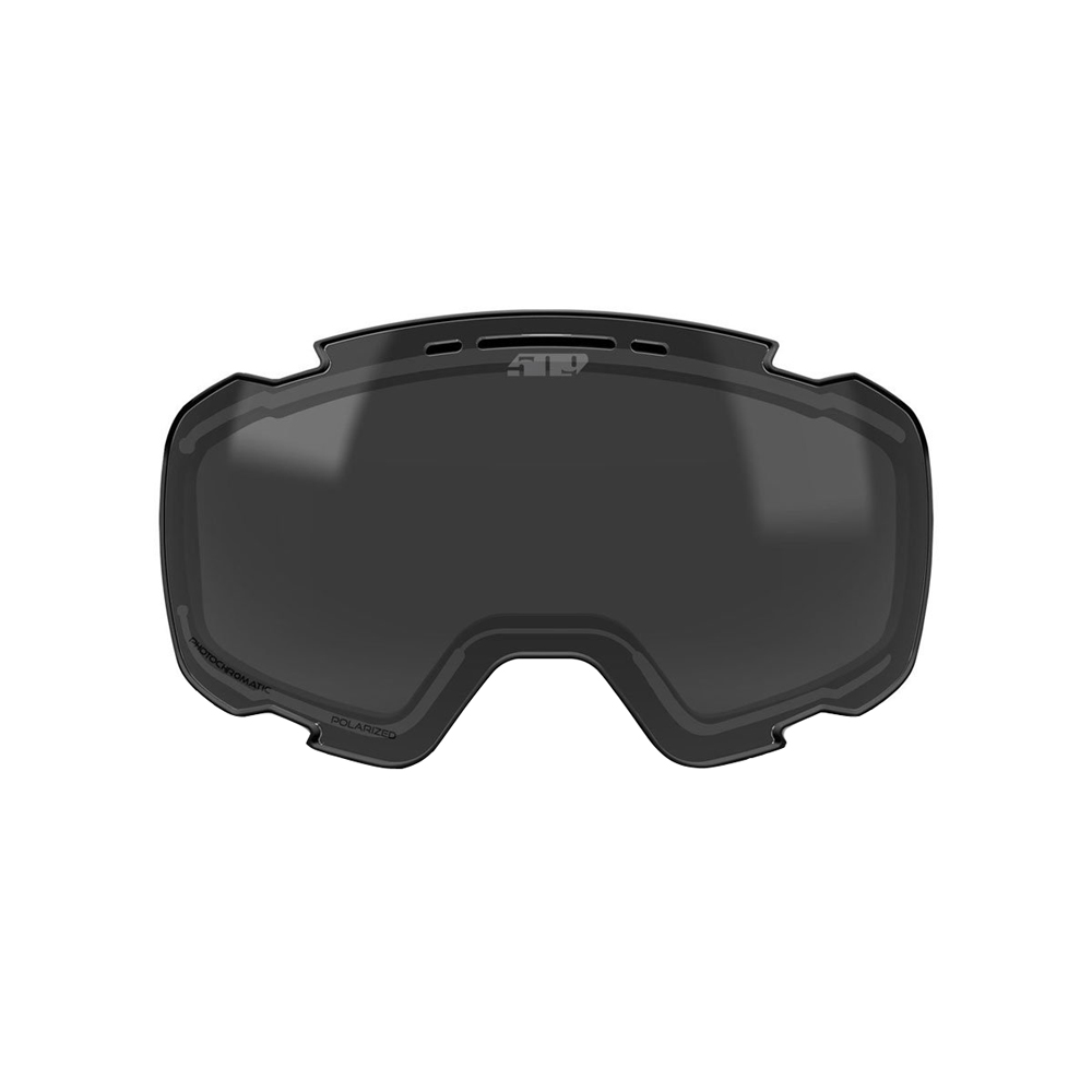 Линза 509 Aviator 2.0 S1 Flow с подогревом Поляризация, фотохром, Photochromatic Polarized Smoke Tint