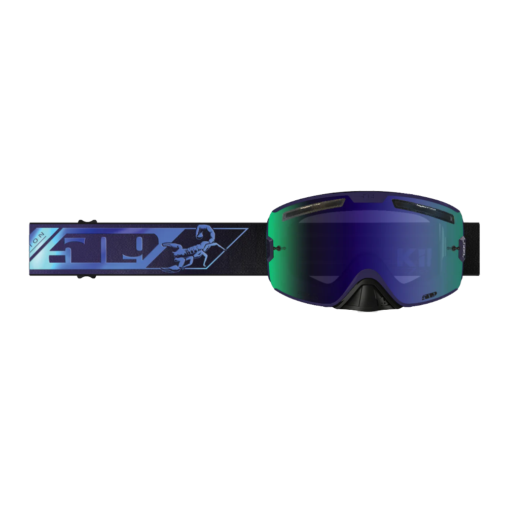 Очки 509 Kingpin Fuzion Flow без подогрева Ultraviolet