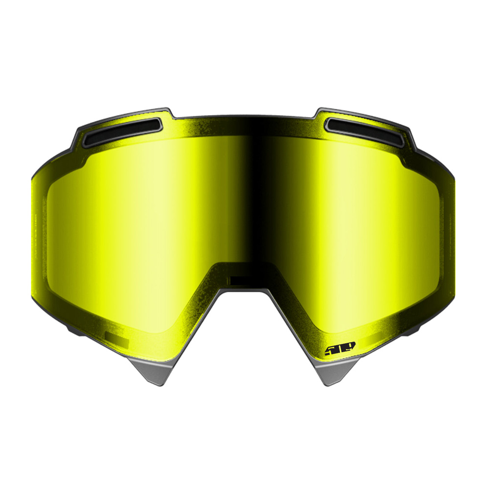 Линза 509 Sinister X7 Fuzion без подогрева Hi-Vis Mirror Light Yellow HCS Tint