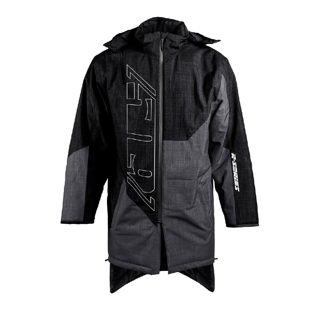 Пальто 509 R-Series с утеплителем Black Gray, SM - MD