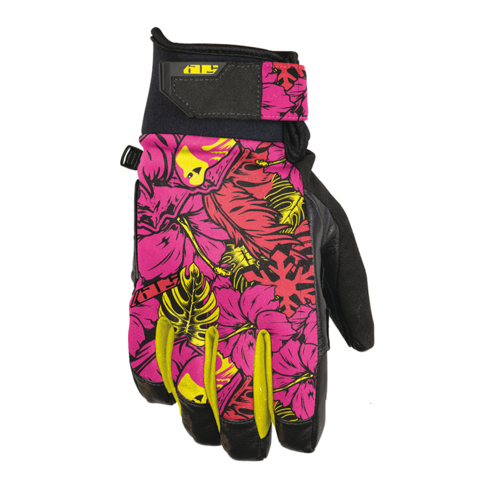 Перчатки 509 Freeride с утеплителем Pink Vis Floral, LG