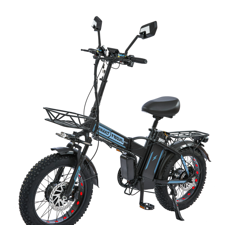 Minako F10 Dual (полный привод), черный 20ah