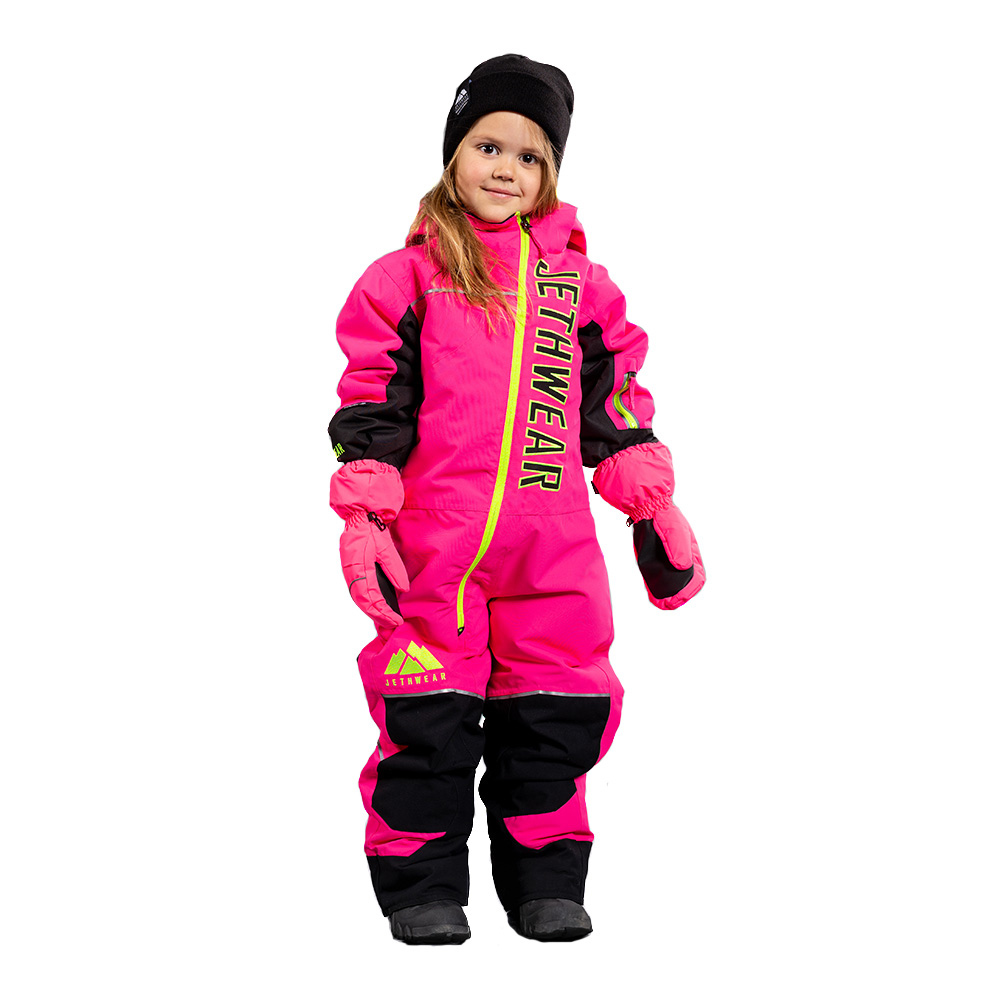 Детский комбинезон Jethwear Odin & Olivia с утеплителем Virtual Pink, 146-152 (10-12Y)