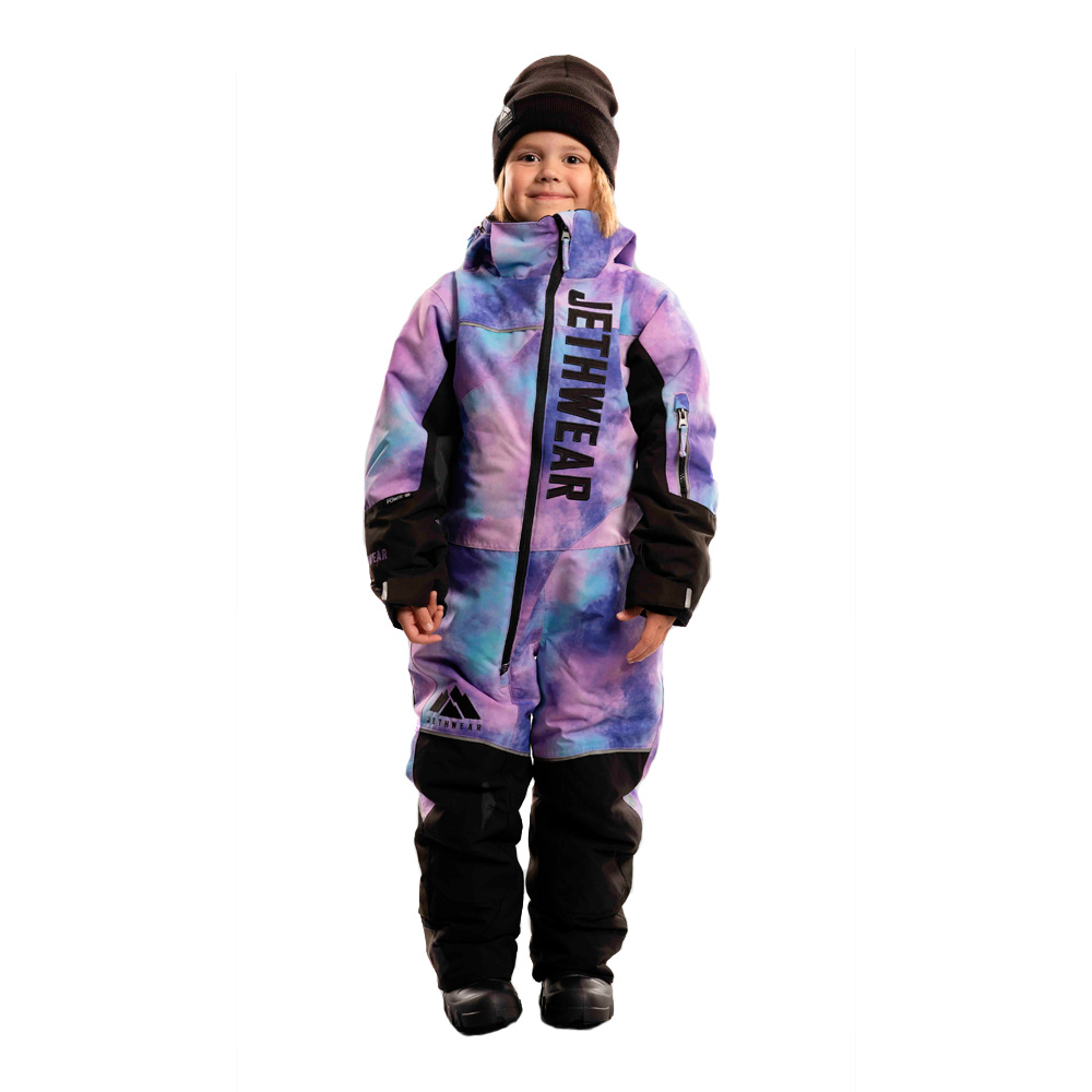 Детский комбинезон Jethwear Odin & Olivia с утеплителем Tiedye, 122-128 (6-8Y)
