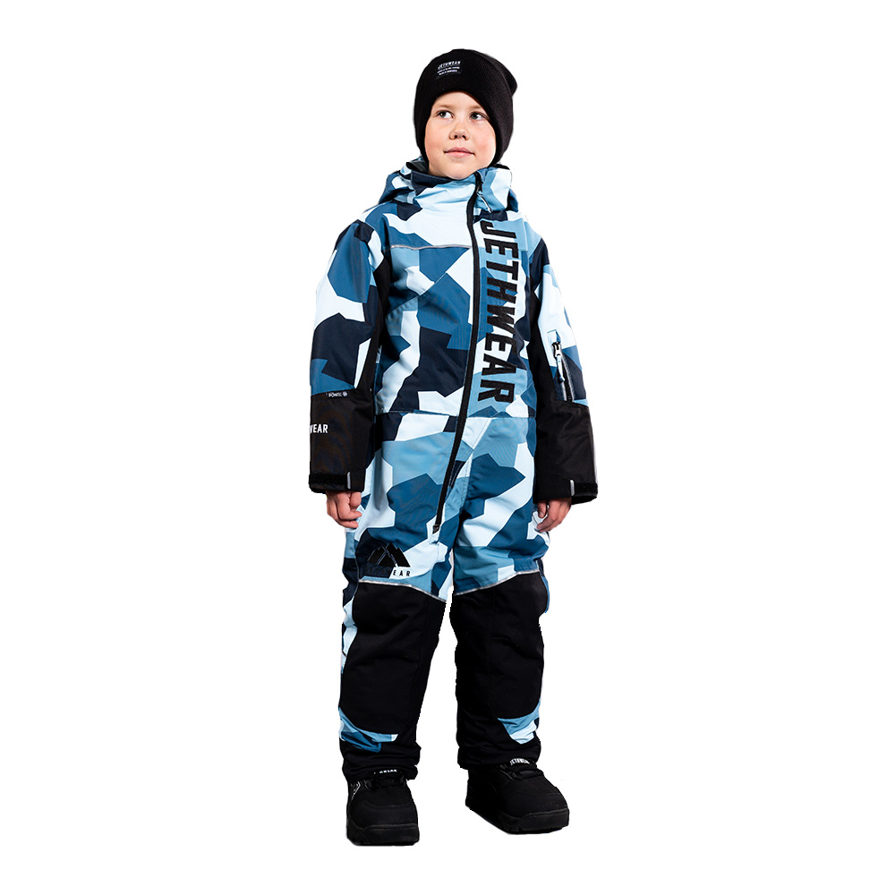 Детский комбинезон Jethwear Odin & Olivia с утеплителем Ocean Camo, 122-128 (6-8Y)