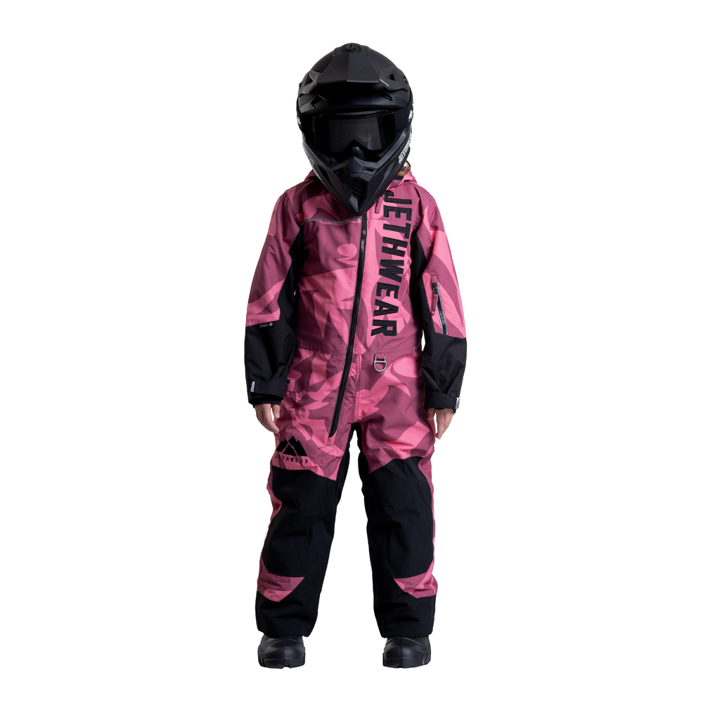Детский комбинезон Jethwear Odin & Olivia с утеплителем Pink Burst, 122-128 (7-8 Y)