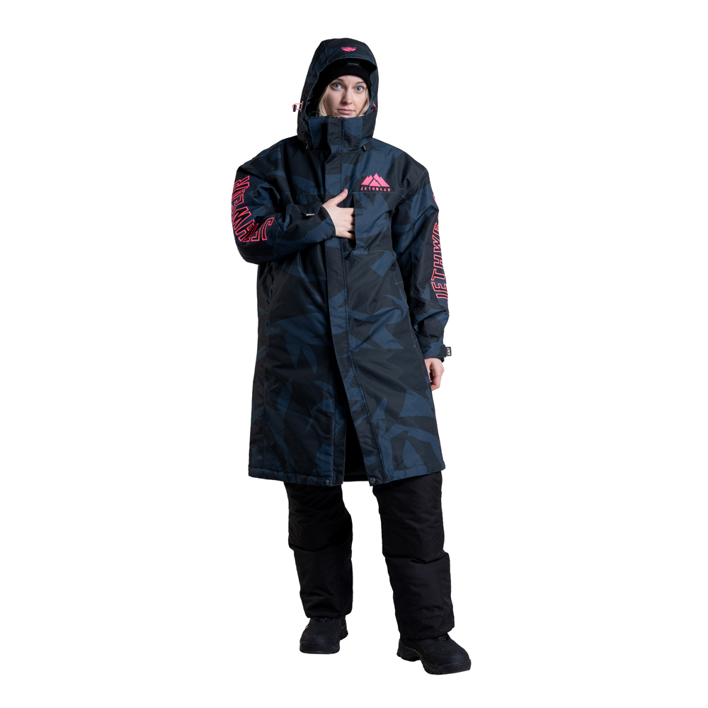 Пальто Jethwear Pit Coat с утеплителем Pink Burst, XXL