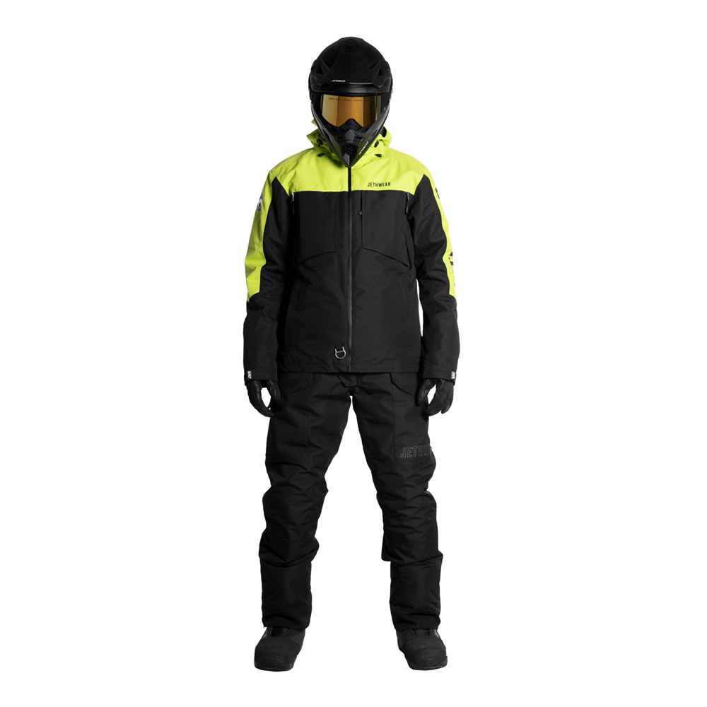 Куртка Jethwear Crisp с утеплителем Black/Lime, XL