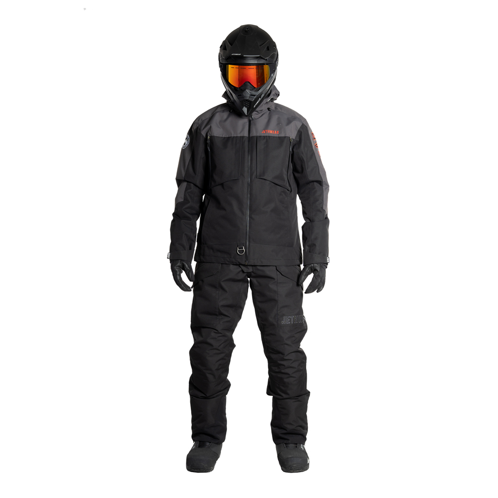 Куртка Jethwear Crisp с утеплителем Black/Grey/Red, XXL