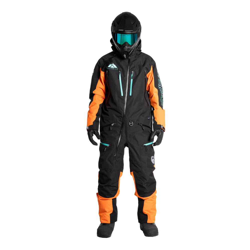 Комбинезон Jethwear The One с утеплителем Black/Orange, S
