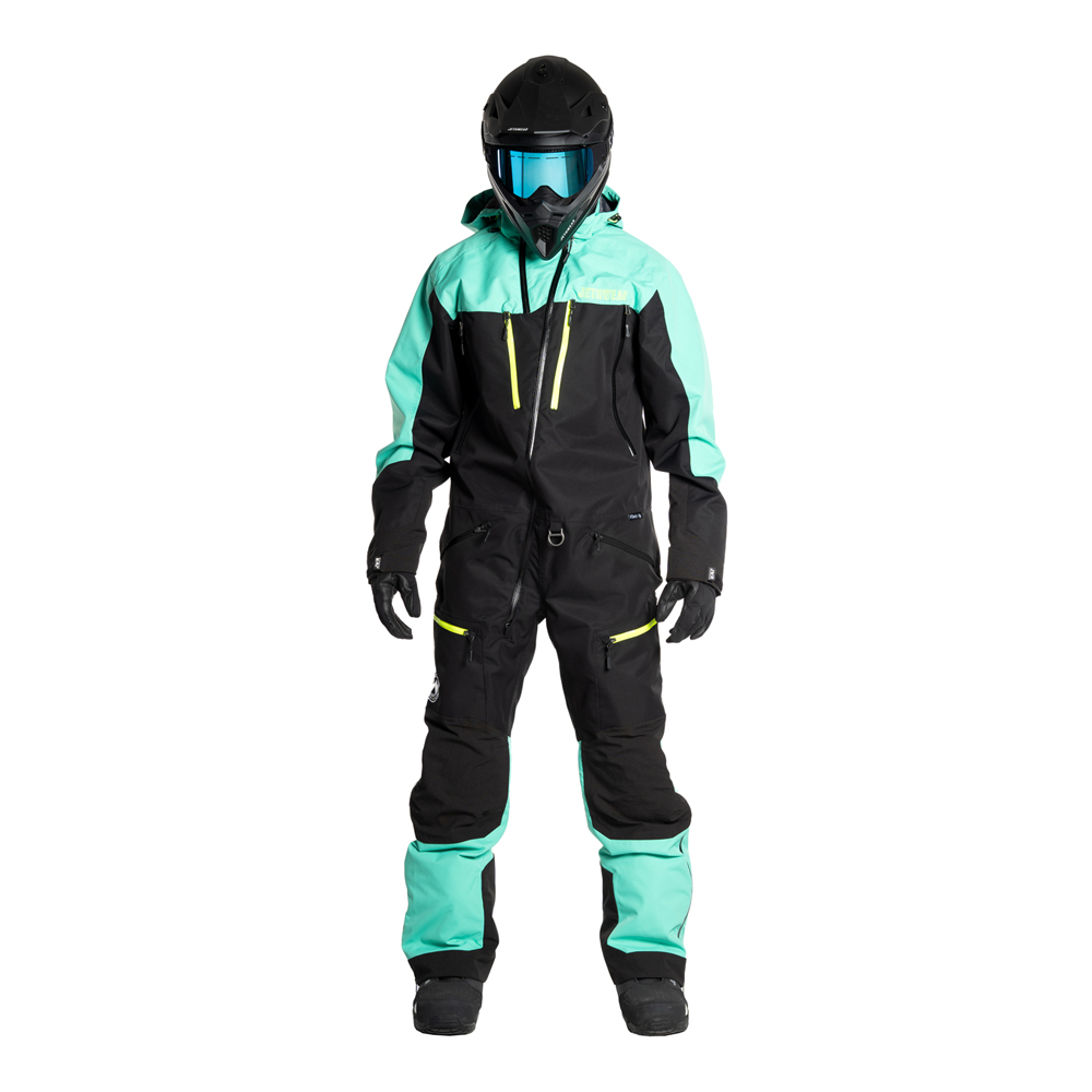 Комбинезон Jethwear Freedom без утеплителя Black/Mint, XXL