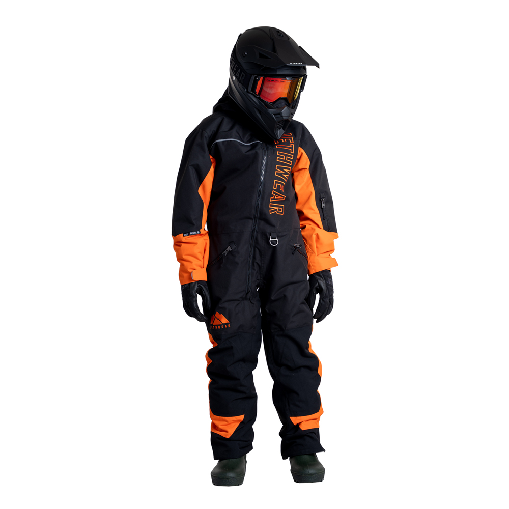 Комбинезон Jethwear Odin & Olivia с утеплителем Black/Orange, 146-152