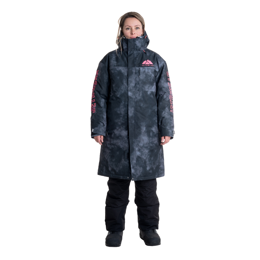 Пальто Jethwear Pit Coat с утеплителем Dark TieDye, S;M