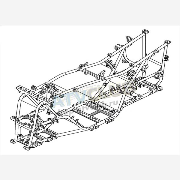 Рама Stels Leopard 600\650 280010-102-0000 JU065082