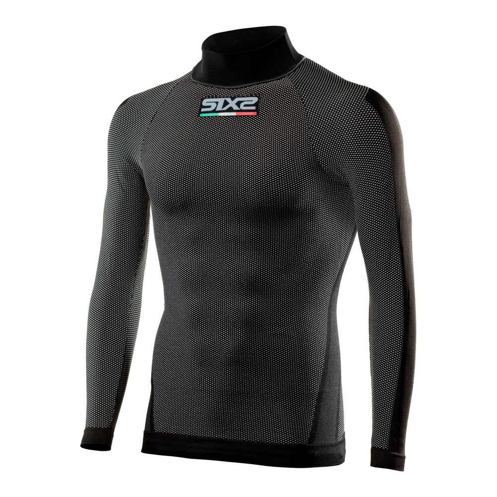 Детская термокофта SIXS K TS3 4-season Black Carbon, 4Y