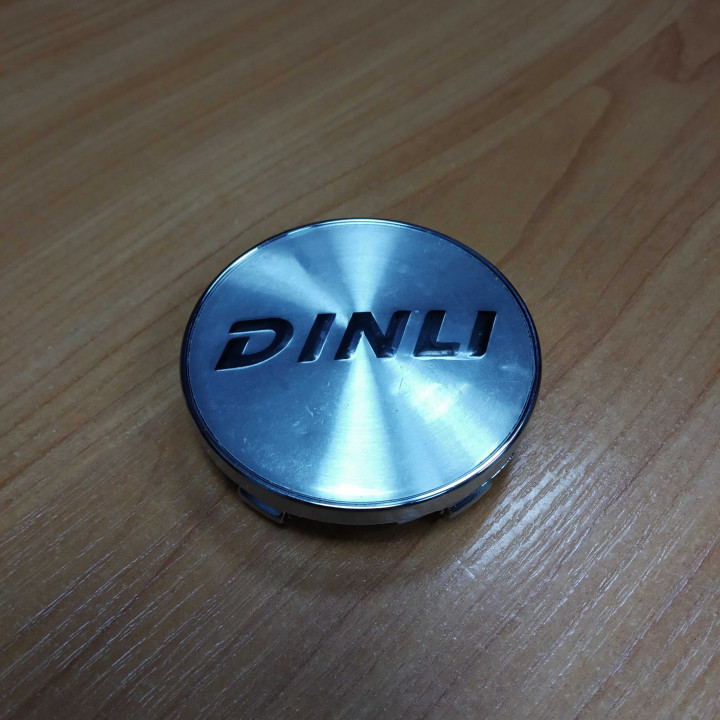 Колпак диска декоративный с логотипом &#34;DINLI&#34;, пластик LU014189