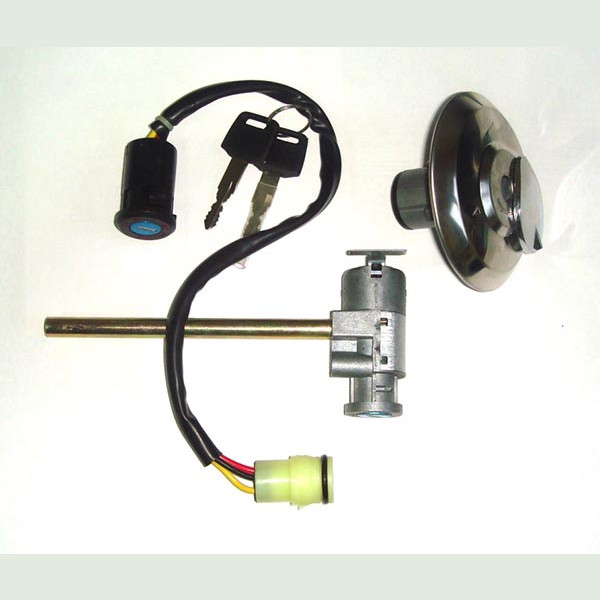 Замок зажигания комплект Stels 500 Kazuma/GT C500-3706000 LU018213 LN001599 C500B-3706700