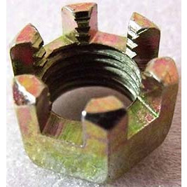 Гайка корончатая M10х1.25х10мм Stels ATV 300B сталь 9207-010-125 0.03.01030 LU014022