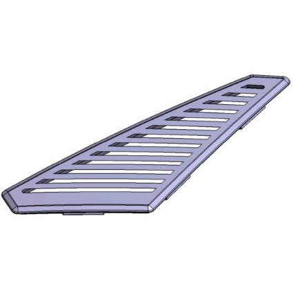 Решетка вентиляционная передняя левая снегоход Stels Viking S800 5300075 LU072780