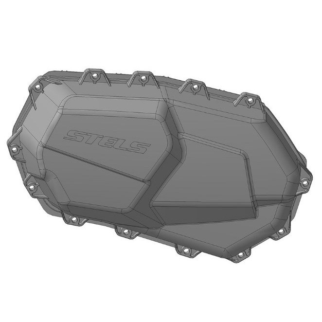 Крышка вариатора Stels Guepard (13 точек крепления) 150101-103-0001,21402-V06-0001 lu084304