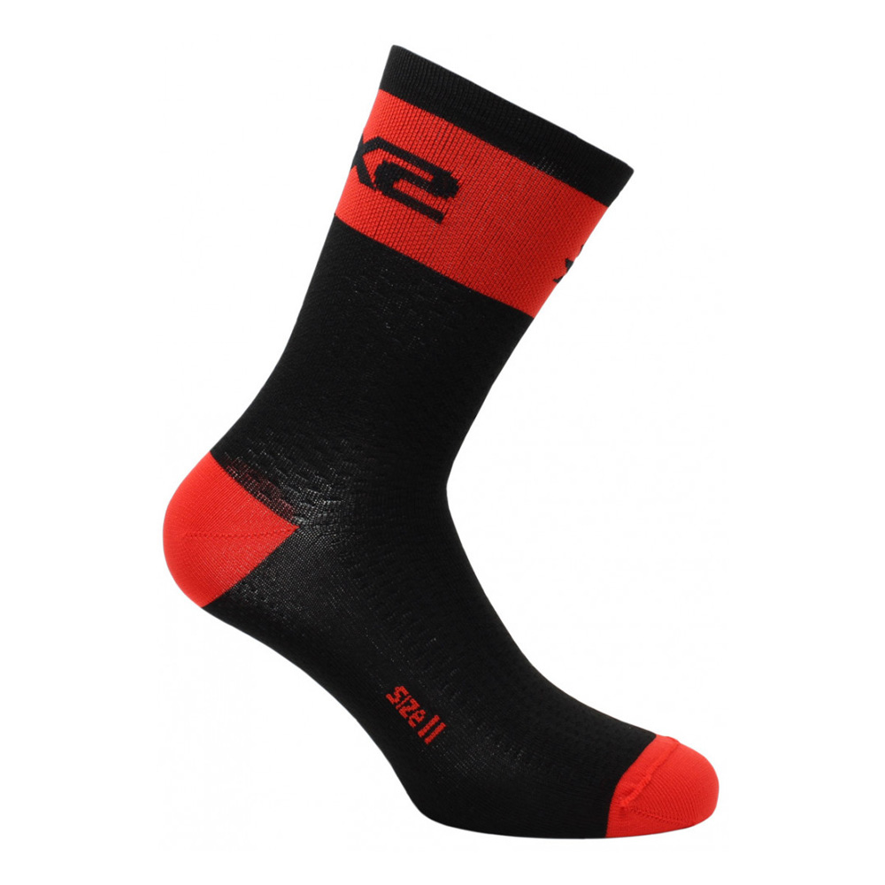 Носки SIXS Logo Black/Red, 36/39, Артикул: SHLG--I-NERO