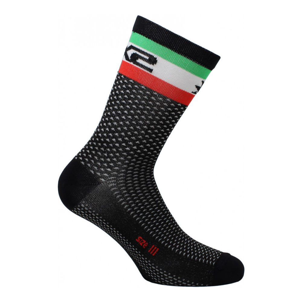 Носки SIXS Logo Black/Italy flag, 40/43, Артикул: SHLG--II-NEI
