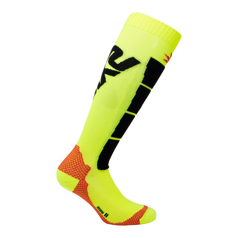 Носки SIXS SPEED2 YELLOW/BLACK, 40/43, Артикул: SPE2-II-GINE