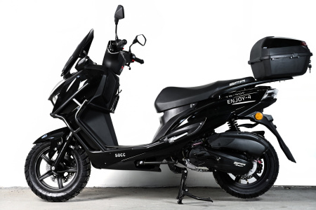 Скутер SPRMOTORS Enjoy Чёрный T8-50F