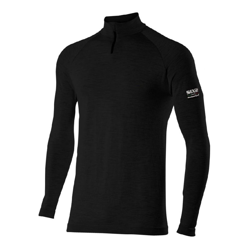 Термокофта SIXS TS13 MERINOS Wool Black, L/XL