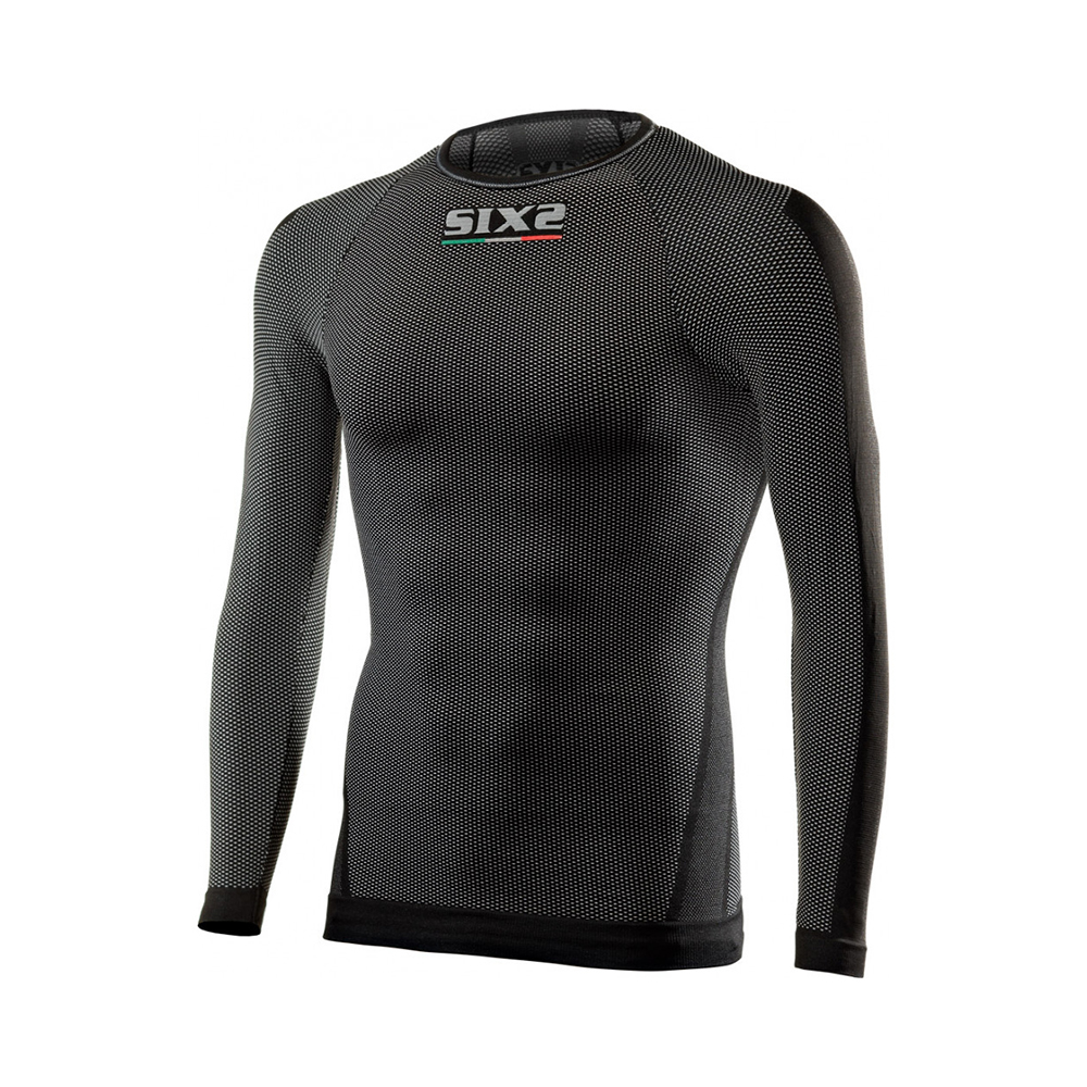 Лонгслив SIXS TS2 4-season Black Carbon, M/L