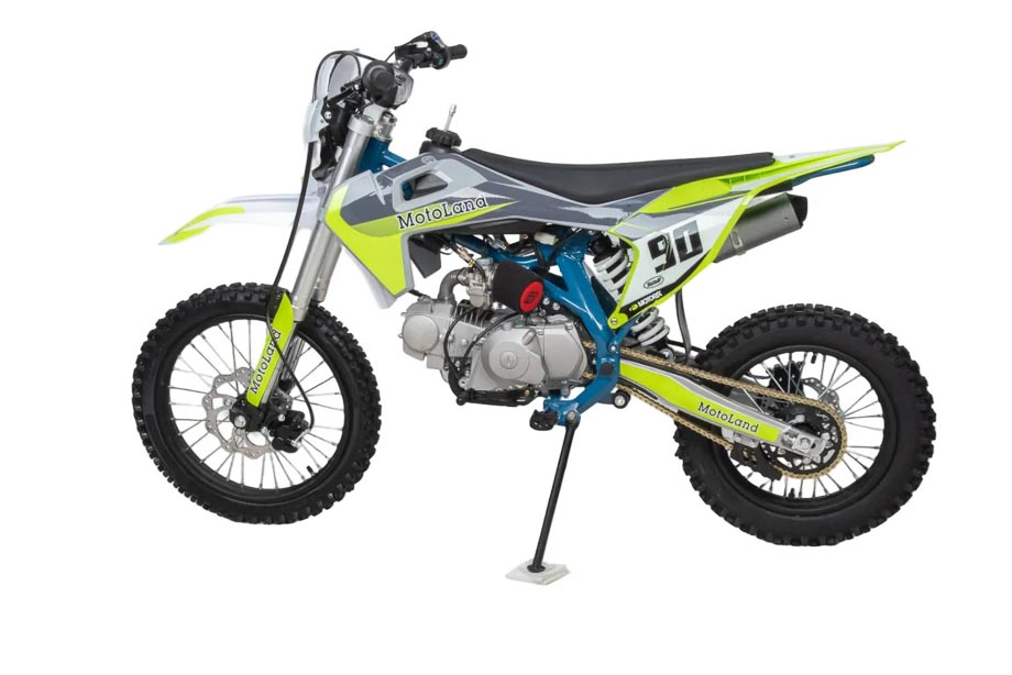 Питбайк  Motoland TCX125 E 17/14 зеленый NEW