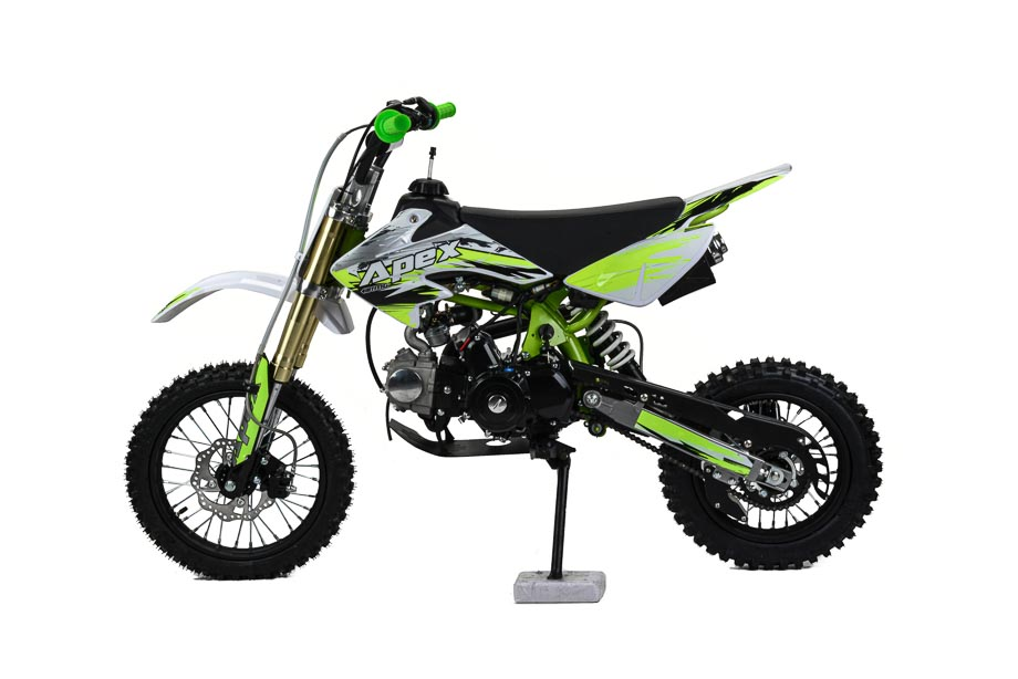 Питбайк 110 APEX10 E зеленый 14/12