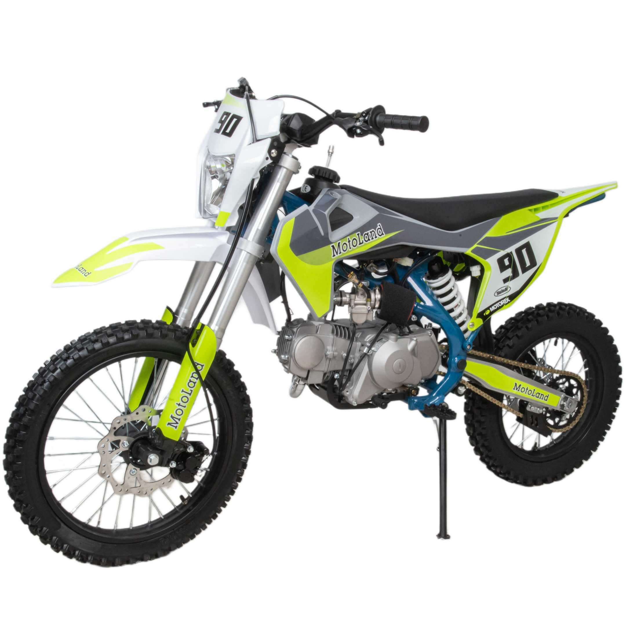 Питбайк Motoland TCX125 E 17/14 зеленый